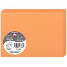 Card C6 Double 210g Clementine