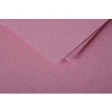 Tarjeta C6 doble 210g rosa hortensia