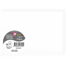 Card C6 Double 210g White