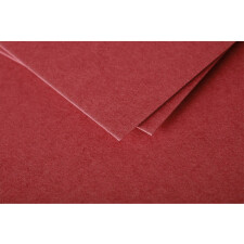 Confezione 25 cartoline Polline, DL 106x213mm, 210g rosso ciliegia