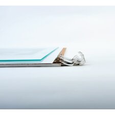 Marco de clip 18x24 cm, cristal antirreflectante