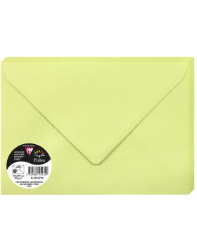 Pack 20 envelopes pollen, c5 162x229mm, 120g bud green