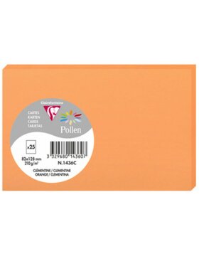 Carte Pollen 82x128 clementine