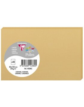Card Pollen 82x128 caramel