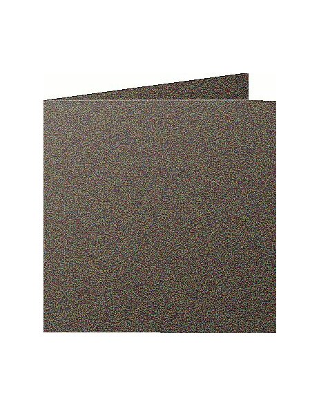 Doppelkarte Pollen 135x135 perlmutt-bronze