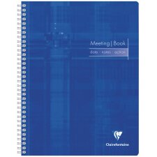 Meeting Book A4 + 22,5x29,7cm, 80 sheets, 90g, meeting form Assorted