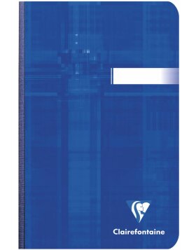 Notebook Clairefontaine 11x17cm, 96 sheets, 90g, plain