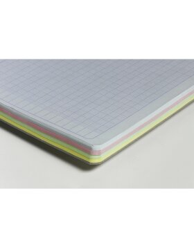 College Block A4 checkered 120 sheets