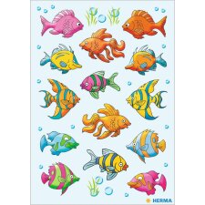 HERMA Fisch-Sticker