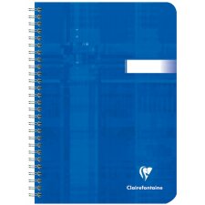 Cuaderno espiral Clairefontaine, DIN A5 14,8x21cm, 90 hojas, 90g, cuadriculado