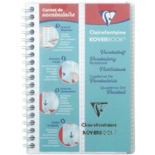 Koverbook vocabulary book Clairefontaine, 11x17cm, 50 sheets