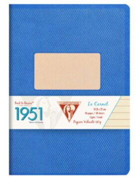Cuaderno Clairefontaine 1951, DIN A5 14,8x21cm, 48 hojas,...