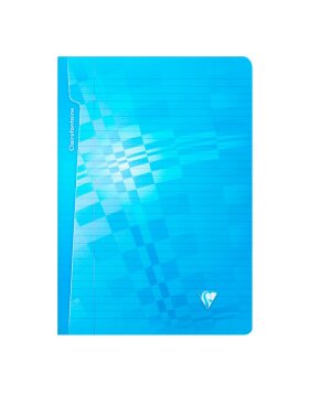 Cuaderno con cubierta de PP cristalino, DIN A4, 48 hojas, 90 g, forrado