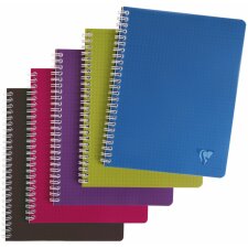 Spiral notebook Linicolor French ruling