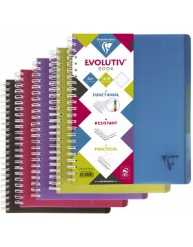 Evolutiv Book a4+ squared 120 sheets