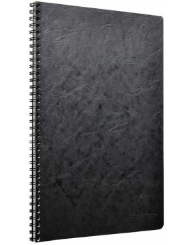 Spiraalnotitieboek A4 gelinieerd Age Bag zwart