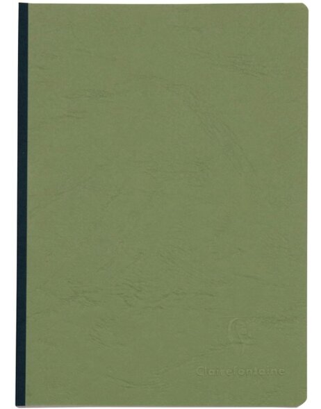 Heft paperback Age Bag, DIN A5 14,8x21cm, 96 sheets, 90g, lined moss green