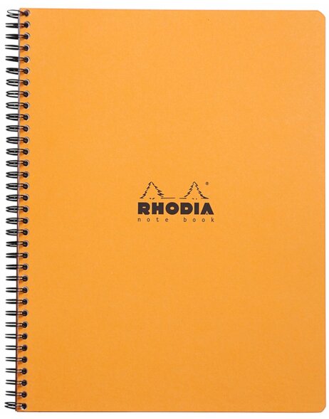 Note Book Rhodia Classic, DIN A4+ 22,5x29,7cm, 80 feuilles, 80g, quadrill&eacute; Assorti