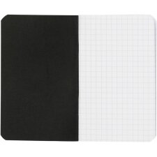 Booklet Rhodia, 7,5x12cm, 48 sheets, 80g, checkered