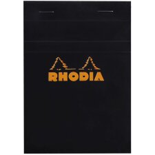 Notizblock Rhodia, DIN A6 10,5x14,8cm, 80 Blatt, 80g, kariert