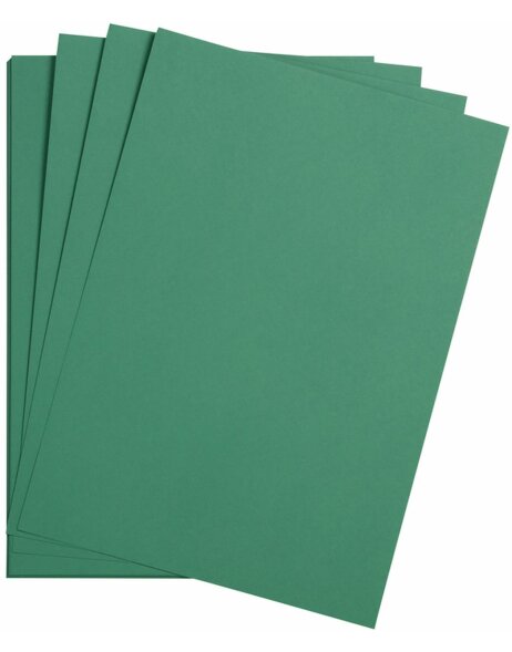 25 hojas de papel de arcilla A4 verde oscuro