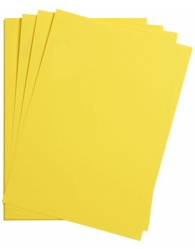 25 hojas de papel A4 de color limón