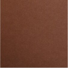25 hojas de papel de arcilla A4 marrón oscuro