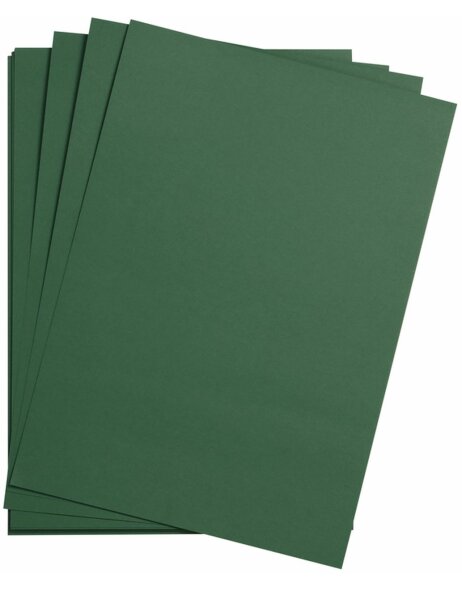 25 fogli di carta argilla A4 verde abete