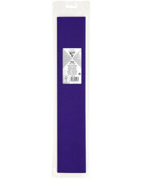 Rouleau de papier cr&ecirc;pe violet - 95111C Clairefontaine
