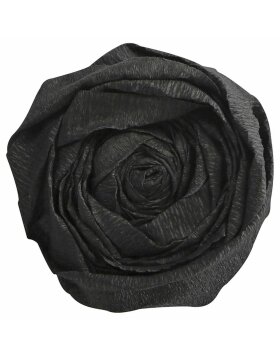 roll crepe paper in black - 95129C Clairefontaine