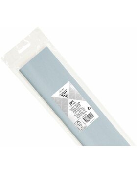 Rolka papieru krepowego w kolorze bladoniebieskim - 95134C Clairefontaine
