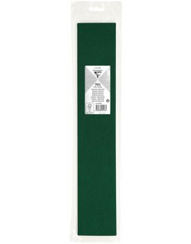 Rollo de papel crepé verde pino - 95174C Clairefontaine