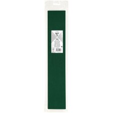 roll crepe paper in fir-tree green - 95174C Clairefontaine