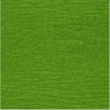 10 sheets crepe paper green 200x50 cm