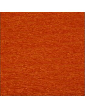 10 sheets crepe paper orange 200x50 cm