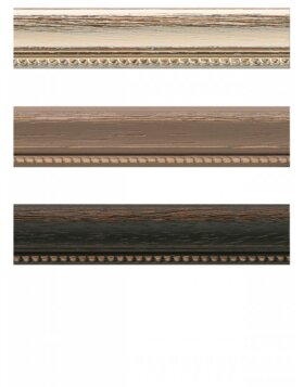 Marco madera - Único 2 - 40x50 - marrón oscuro