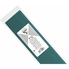 Pack Papier de soie résistant à leau 50x75cm, 8 feuilles, 18g vert impérial
