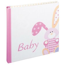 Baby pocket photo album TIBBY - pink, 200 photos