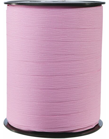 Gift ribbon matt 250mx10mm pink