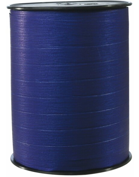 Gift ribbon matt 250mx10mm midnight blue