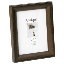 Wooden photo frame - UNIQUE 4 - wenge, 30x40