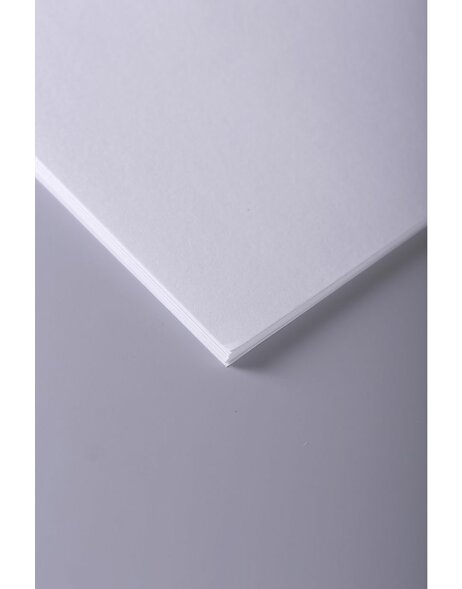 Paquete de 250 hojas de papel de dibujo ZAP, 24x32cm, 90g, blanco
