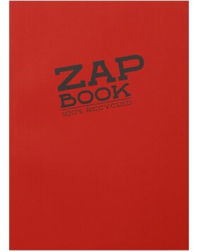 Sketchpad Zapbook glued a5 blank white