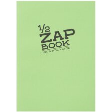 Zeichenheft 1-2 ZAP BOOK, DIN A5 14,8x21cm, 80 Blatt, 80g, blanko