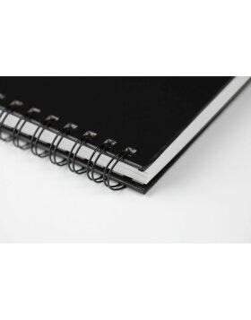 Sketchbook square Goldline, 10x10cm, 140g - Black