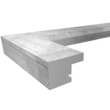 Holz-Rahmen Unique 5 -18x24 - stahl