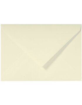 VERG&Eacute; Enveloppes rainur&eacute;es ivoire 114x162...