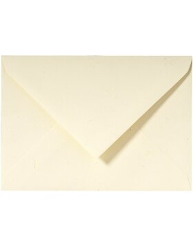 Enveloppen stro papier ivoor 114x162 mm - 23616l