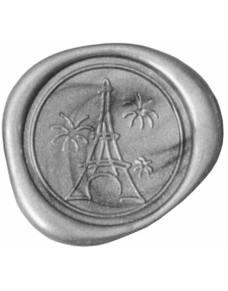 Seal symbol Eiffel Tower