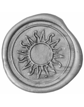 Seal around with wooden handle sun